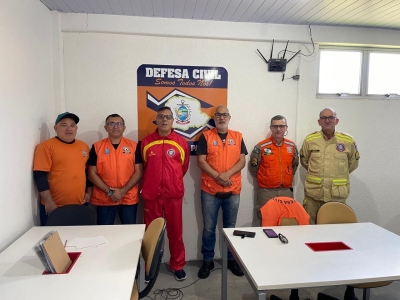 Visita Técnica da Defesa Civil Estadual em Antonina