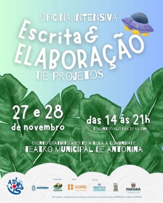 Oficina Intensiva de escrita e elaboração de projetos 