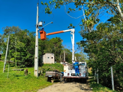 Prefeitura de Antonina realiza novas instalações em Iluminação Pública no município