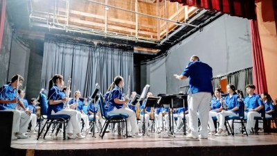 Concerto da Banda Sinfônica da Filarmônica Antoninense encanta público no Theatro Municipal