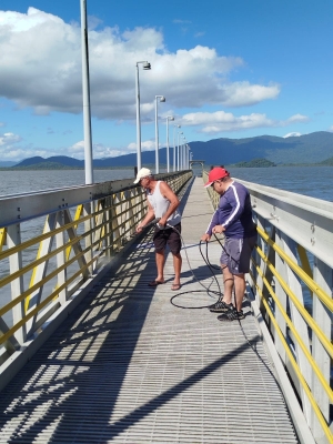 Manutenção no Trapiche da Prainha da Pita garante mais segurança aos usuários