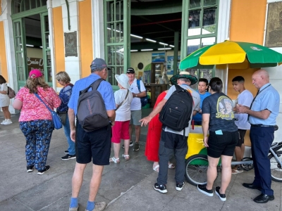 Antonina recebe turistas americanos e destaca potencial turístico