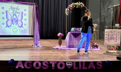 Agosto Lilás em Antonina