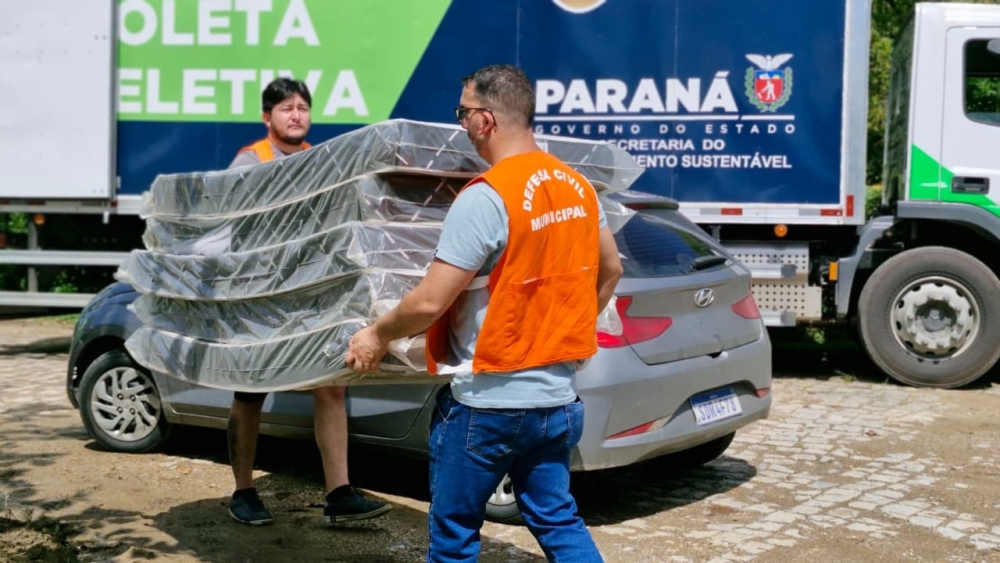 Prefeitura de Antonina realiza atendimentos para mais de 70 famílias afetadas pelas chuvas na área rural
