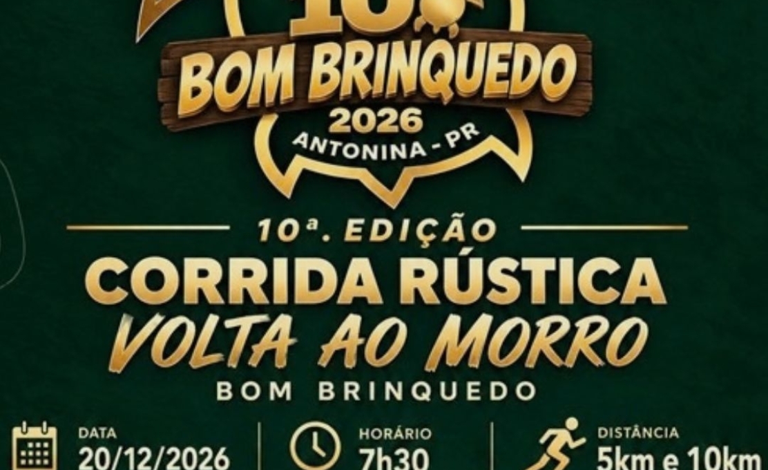 10ª Do Morro Bom Brinquedo será realizada em dezembro, em Antonina