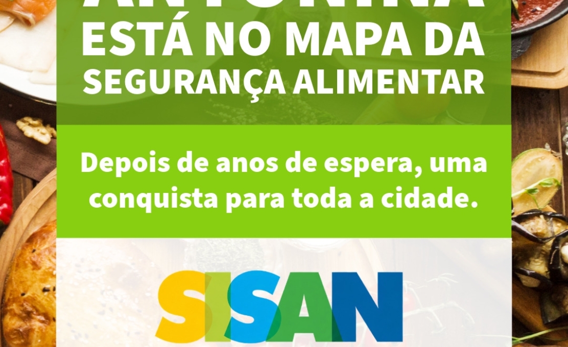 Antonina agora faz parte do Sistema Nacional de Segurança Alimentar e Nutricional (SISAN)