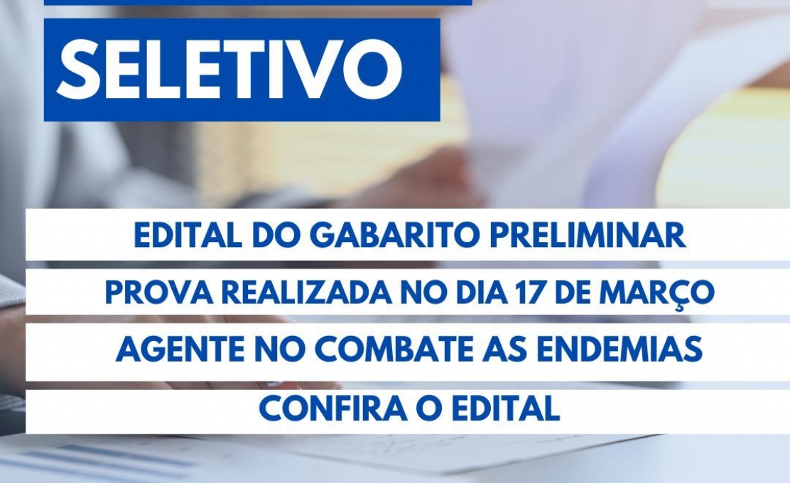 Prefeitura de Antonina divulga gabarito preliminar do Processo Seletivo Público