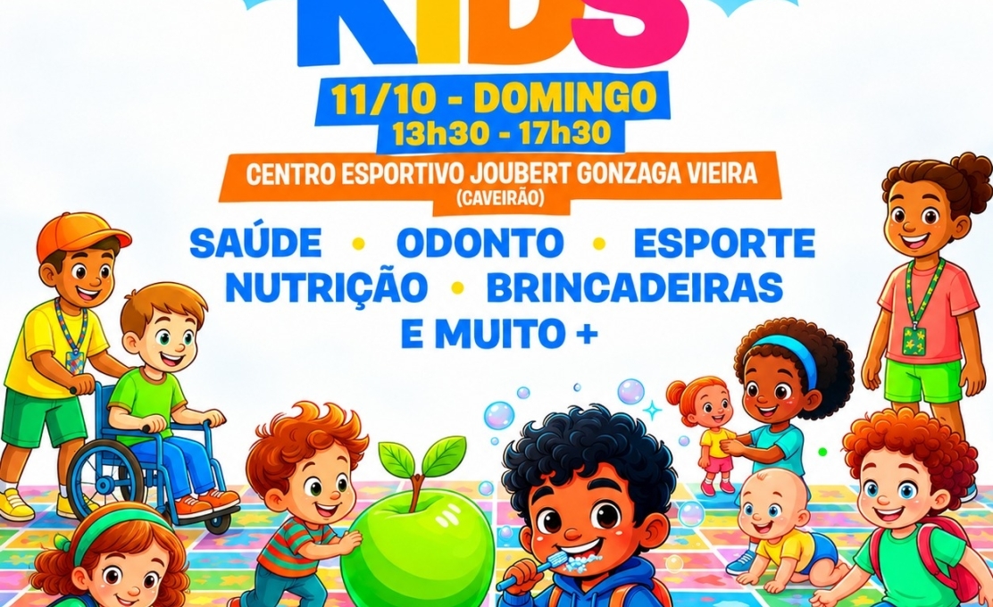 Antonina recebe a 4ª edição do Saúde Kids no Dia das Crianças