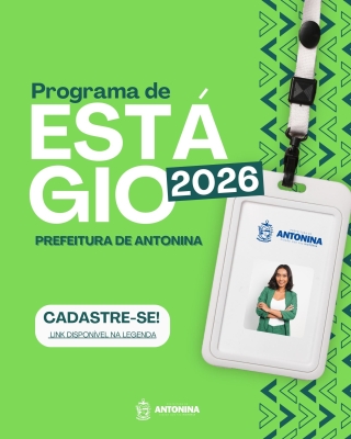 Prefeitura de Antonina abre vagas de estágio para todos os níveis de ensino