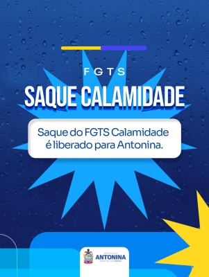 Prefeitura de Antonina confirma liberação do Saque Calamidade do FGTS para todos os moradores