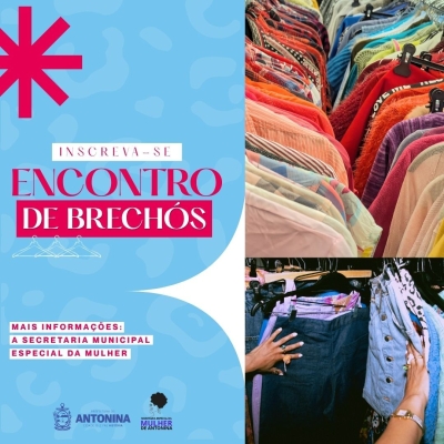 Prefeitura de Antonina disponibiliza formulário para o primeiro encontro de brechós