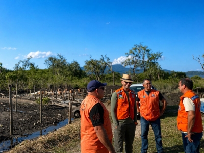 Defesa Civil do Paraná faz levantamento de áreas de risco em Antonina
