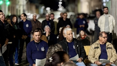 Fé, tradição e patrimônio marcam atividade comunitária em frente à Igreja São Benedito
