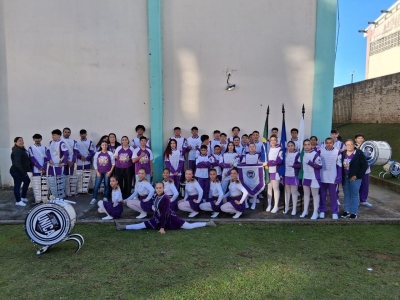 Fanfarra Única de Antonina conquista destaque no 1° Concurso Interestadual em Mafra SC