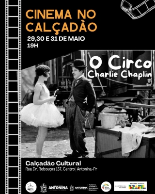 Vem aí o Cinema no Calçadão um projeto que leva arte e emoção para o coração de Antonina!