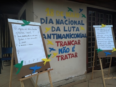 O Centro de Atenção Psicossocial (CAPS) de Antonina promoveu, na útima segunda-feira (19), uma roda de conversa 