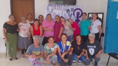 Ação do Março Lilás leva atendimento e orientação às mulheres na UBS Cachoeira      