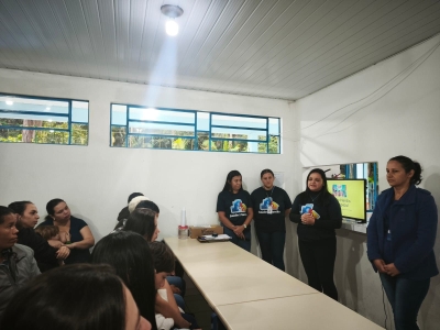 Ação integrada leva cuidado e informação para alunos da Escola do Cedro